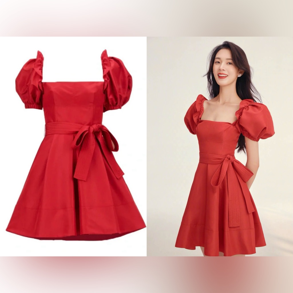 Us4 Self-Portrait Taffeta Mini Dress